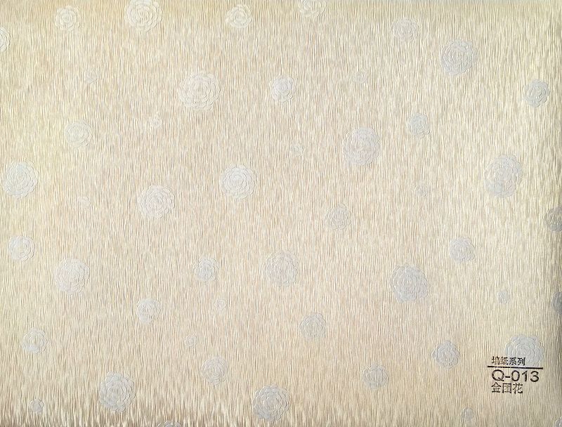 竹木纤维集成墙板墙纸系列Q-013金团花