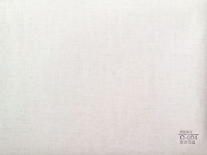 竹木纤维集成墙板墙纸系列Q-004米白布纹