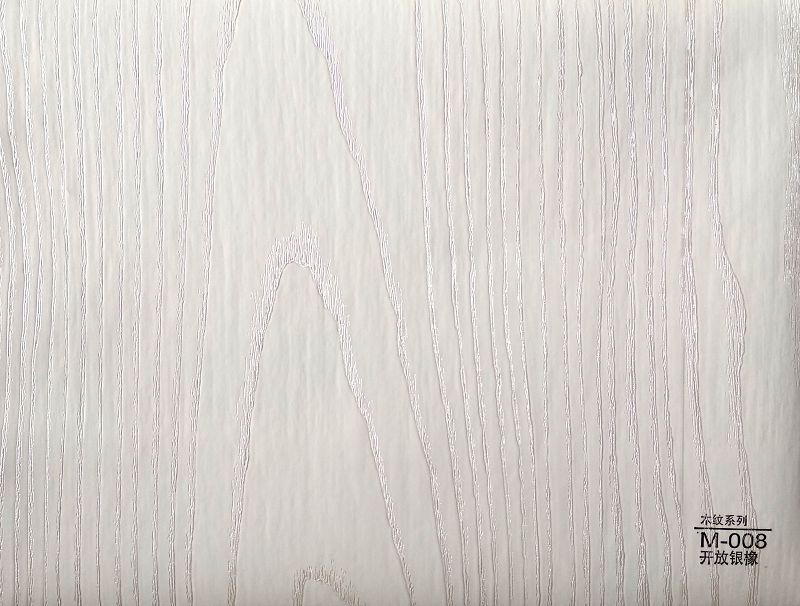 竹木纤维集成墙板木纹系列M-008开放银橡